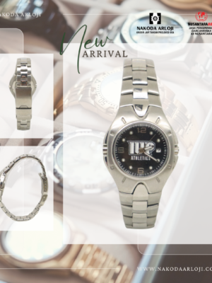 Jam Tangan Chain Silver Edition IUP Athletics