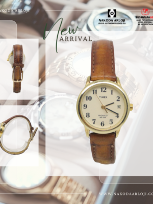 Jam Tangan Brown Strap - TIMEX INDOGLO