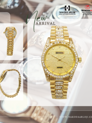 Jam Tangan Gold Chain Quartz - GENEVA
