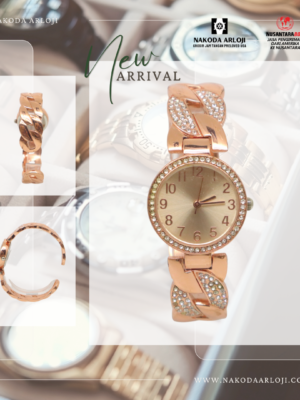 Jam Tangan Bangle Gold