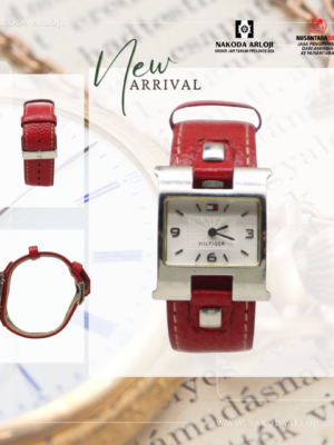 Jam Tangan Red Strap For Women - Tommy Hilfiger