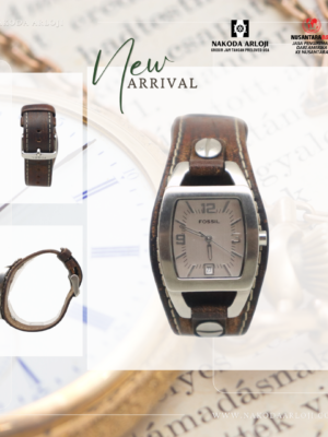 Jam Tangan Leather Brown For Women - FOSSIL